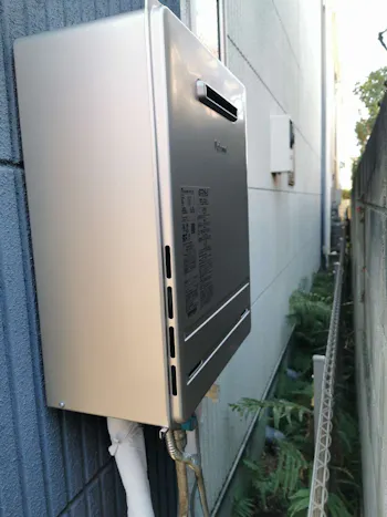 神奈川県茅ヶ崎市のお客様のガス給湯器交換工事