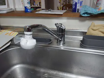 愛知県名古屋市南区のお客様のキッチン水栓交換工事