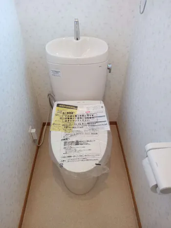 東京都青梅市のお客様のトイレ交換工事　具体的な工事内容1