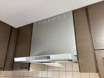 東京都日野市のお客様のレンジフード交換工事