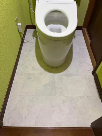 埼玉県熊谷市のお客様のトイレ工事　具体的な工事内容1