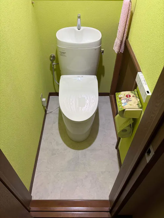工事後　埼玉県熊谷市のお客様のトイレ工事