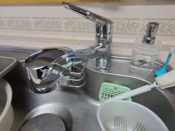 栃木県宇都宮市のお客様のキッチン水栓工事