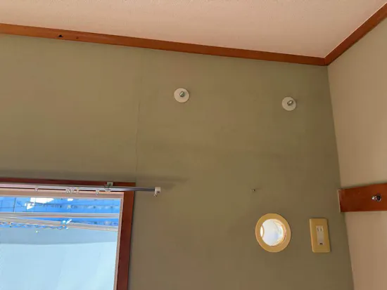 工事前　静岡県富士宮市のお客様のエアコン工事