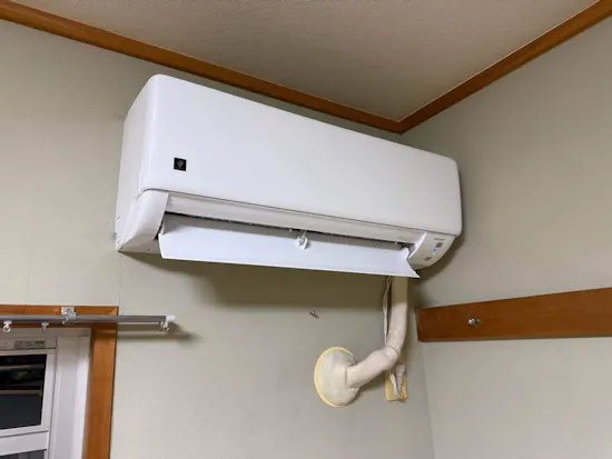 工事後　静岡県富士宮市のお客様のエアコン工事