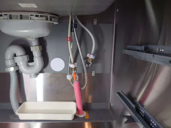 愛知県名古屋市南区のお客様のキッチン水栓工事　具体的な工事内容2