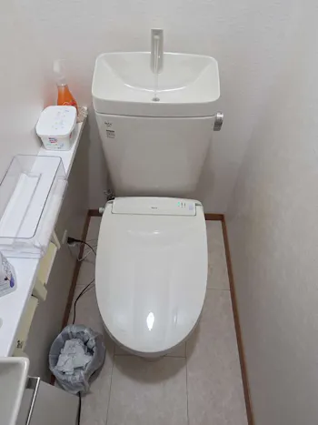 栃木県宇都宮市のお客様のトイレ交換工事