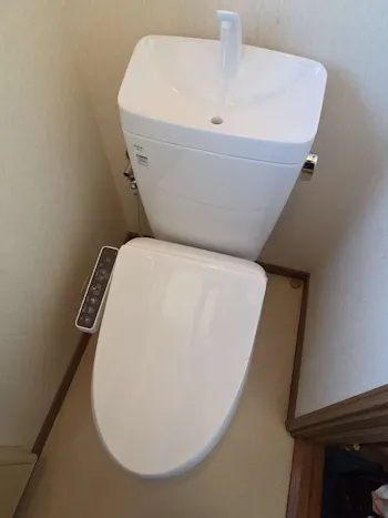 栃木県さくら市のお客様のトイレ工事