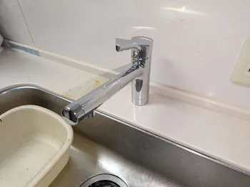 静岡県静岡市のお客様の水栓工事