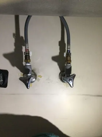 東京都青梅市のお客様のキッチン水栓交換工事　具体的な工事内容4