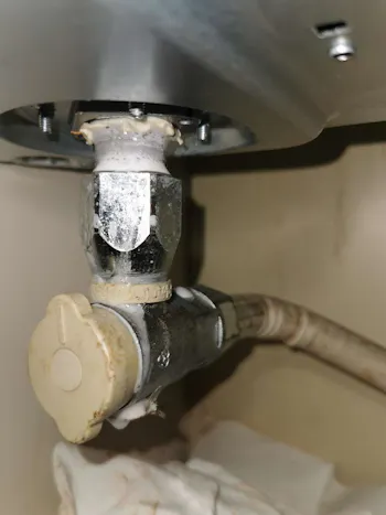 神奈川県茅ヶ崎市のお客様のビルトインコンロ・ガスコンロ工事　具体的な工事内容1