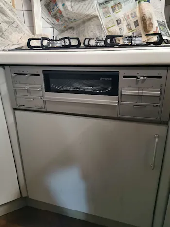 神奈川県茅ヶ崎市のお客様のビルトインコンロ・ガスコンロ工事　具体的な工事内容4