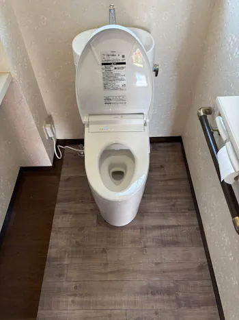 茨城県稲敷郡阿見町のお客様のトイレ工事