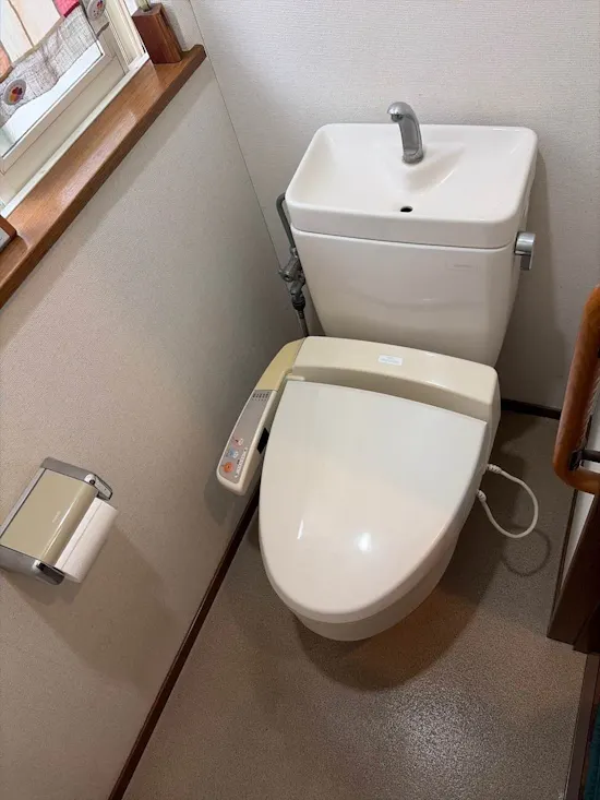 工事前　千葉県大網白里市のお客様のトイレ工事