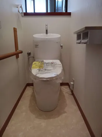 東京都西多摩郡瑞穂町のお客様のトイレ工事　具体的な工事内容1