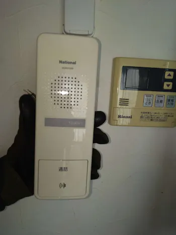 東京都羽村市のお客様のテレビドアフォン工事　具体的な工事内容4