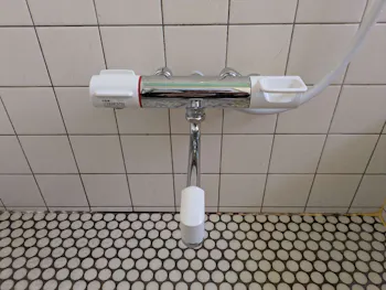 静岡県静岡市のお客様の浴室水栓交換工事