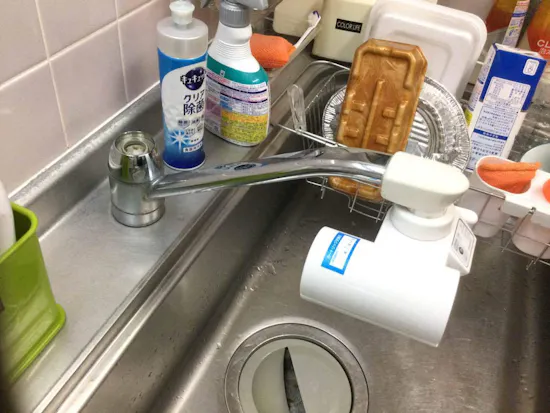 工事前　埼玉県入間市のお客様の水栓交換工事