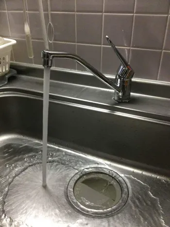 埼玉県入間市のお客様の水栓交換工事　具体的な工事内容1