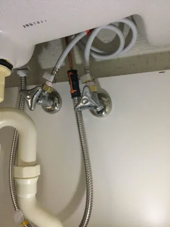 埼玉県入間市のお客様の水栓交換工事　具体的な工事内容6