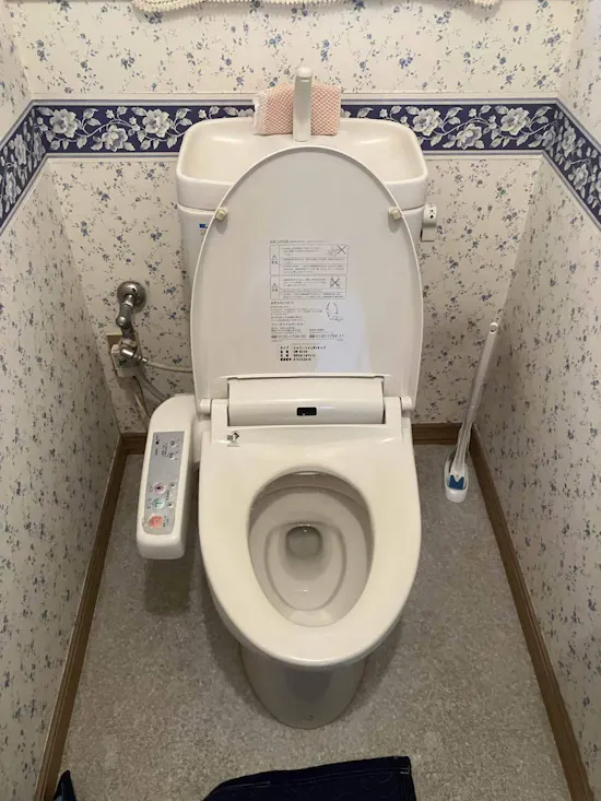 工事前　群馬県前橋市のお客様のトイレ工事