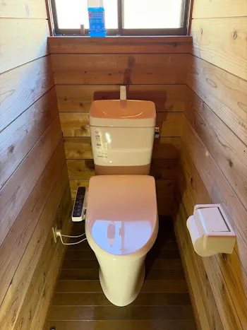 山梨県南都留郡道志村のお客様のトイレ工事