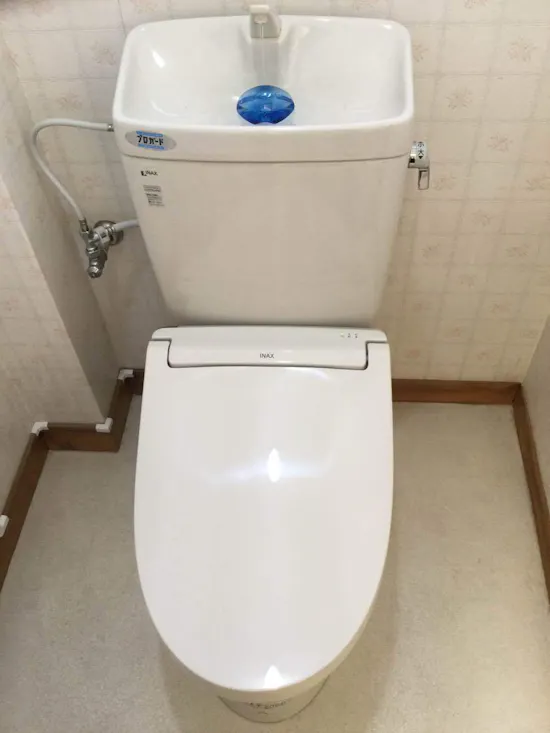 工事後　東京都青梅市のお客様の洗浄便座交換工事