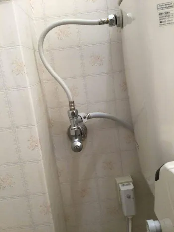 東京都青梅市のお客様の洗浄便座交換工事　具体的な工事内容3