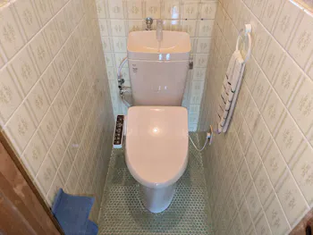 静岡県磐田市のお客様のトイレ交換工事
