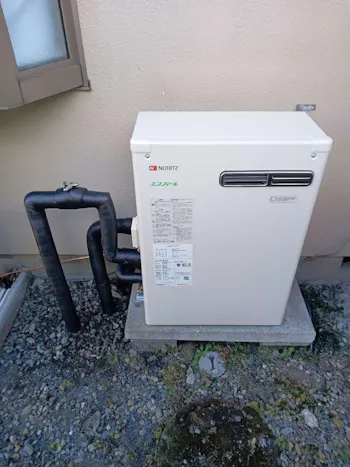 東京都青梅市のお客様の石油給湯器・オイルタンク交換工事