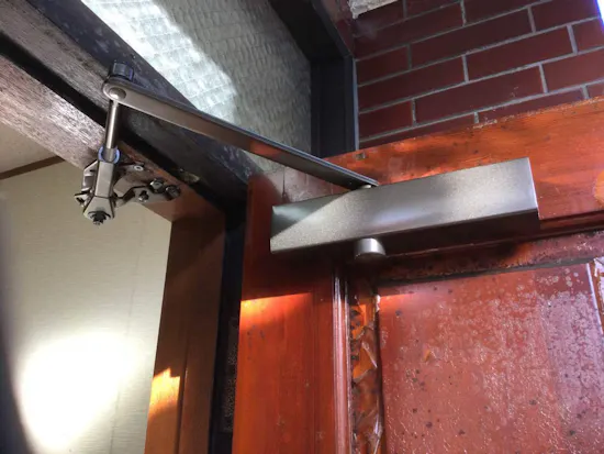 工事後　東京都青梅市のお客様のドアクローザー交換工事