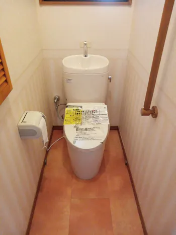 東京都青梅市のお客様のトイレ工事