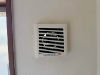 静岡県西椎路のお客様の浴室換気扇工事　具体的な工事内容1