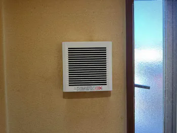静岡県西椎路のお客様の浴室換気扇工事　具体的な工事内容2