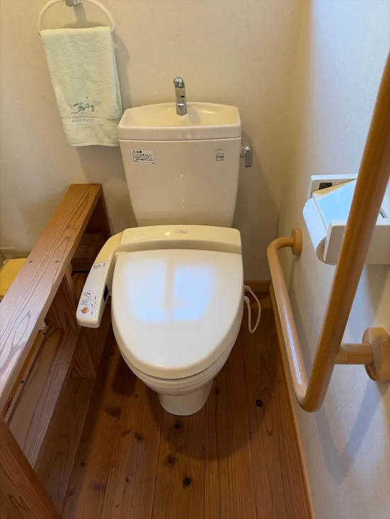 工事前　千葉県長生郡のお客様のトイレ交換工事