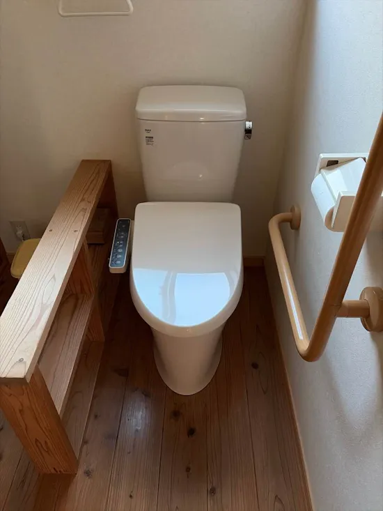 工事後　千葉県長生郡のお客様のトイレ交換工事