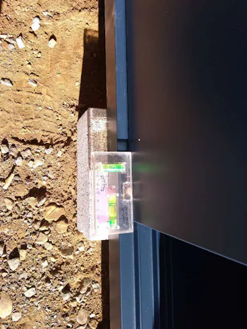 東京都あきる野市のお客様の物置・倉庫工事　具体的な工事内容2