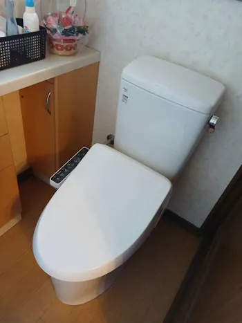福島県いわき市のお客様のトイレ工事