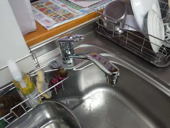 愛知県豊田市のお客様のキッチン水栓交換工事