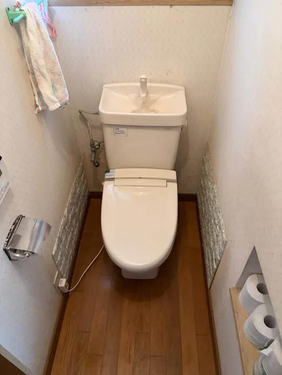 工事前　埼玉県桶川市のお客様のトイレ交換工事
