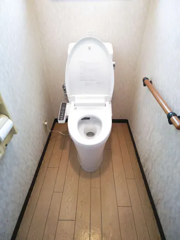 福島県福島県いわき市のお客様のトイレ工事
