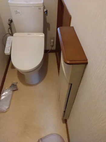 神奈川県横浜市旭区のお客様のトイレ工事　具体的な工事内容3