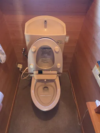 栃木県益子町のお客様のトイレ工事　具体的な工事内容1