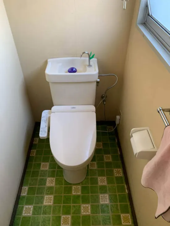 工事前　埼玉県行田市のお客様のトイレ工事