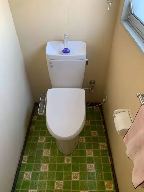 工事後　埼玉県行田市のお客様のトイレ工事