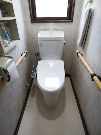 福島県いわき市のお客様のトイレ工事