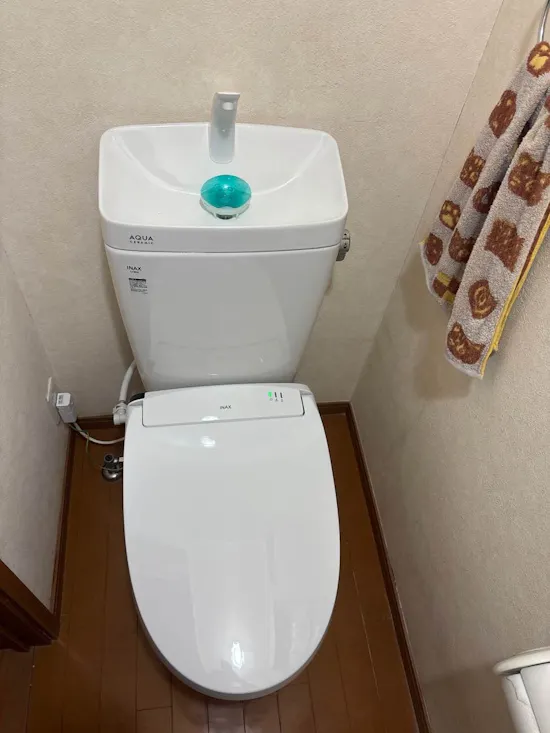 工事後　埼玉県越谷市のお客様のトイレ工事