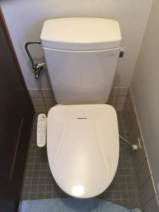 工事後　東京都あきる野市のお客様の便座交換工事