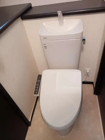 東京都青梅市のお客様のトイレ工事