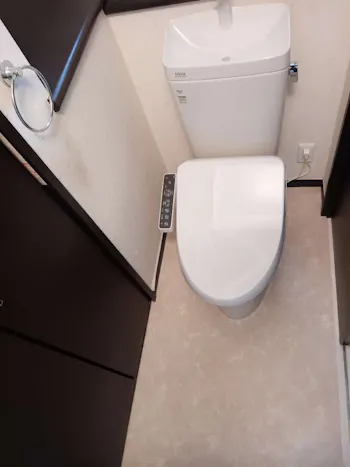 東京都青梅市のお客様のトイレ工事　具体的な工事内容1